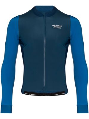 Pas Normal Studios Control Heavy cycling jersey - Blue