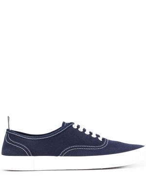 Thom Browne Heritage canvas sneakers - Blue