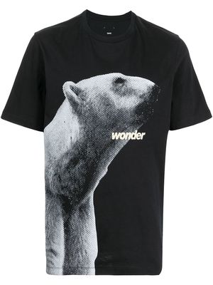 OAMC polar bear short-sleeve T-shirt - Black