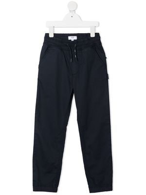 BOSS Kidswear elasticated drawstring trousers - Blue