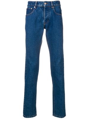AMI Paris Ami Fit 5 Pockets Jeans - Blue