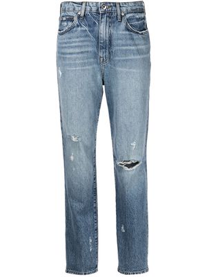 Jonathan Simkhai Standard cropped denim jeans - Blue