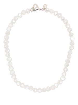 DOWER AND HALL baroque pearl necklace - White