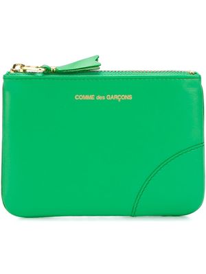 Comme Des Garçons Wallet zipped coin purse - Green