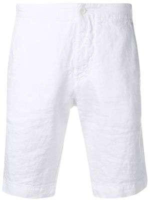 ASPESI wrinkled effect deck shorts - White