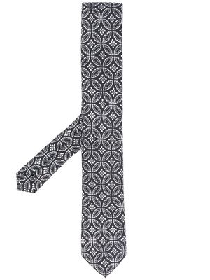 Dolce & Gabbana pointed silk tie - Black
