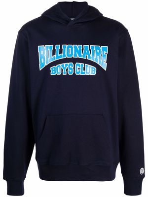 Billionaire Boys Club logo-print cotton hoodie - Blue