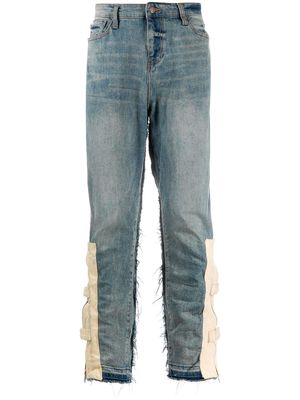 VAL KRISTOPHER zipped pocket jeans - Blue