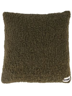 Apparis Gyan faux-shearling cushion cover - Green