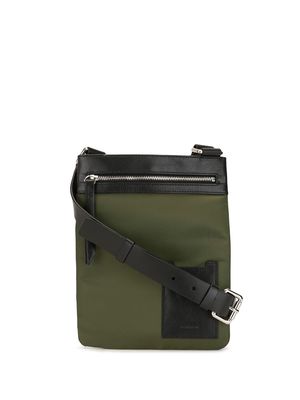 Ports V logo-debossed shoulder bag - Green