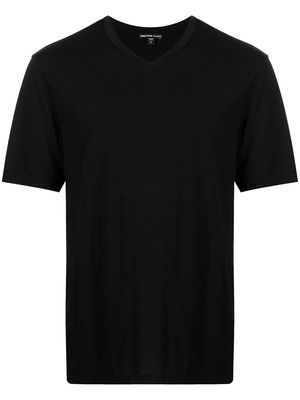 James Perse Lotus V-neck T-shirt - Black
