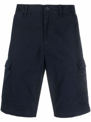 Tommy Hilfiger multi-pocket cotton cargo shorts - Blue
