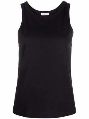 There Was One sleeveless jersey tank top - Black
