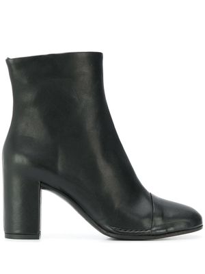 Del Carlo heeled ankle boots - Black