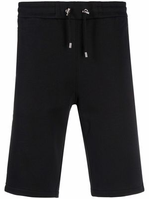 Balmain bermuda B-print shorts - Black