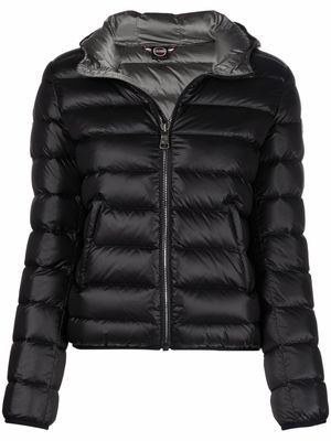 Colmar zip-up hooded puffer jacket - Black