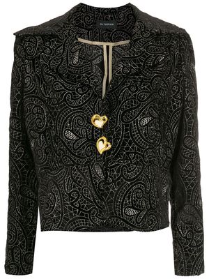 Olympiah Tyria embroidered blazer - Black