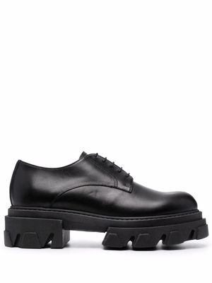 P.A.R.O.S.H. lace-up chunky-sole shoes - Black