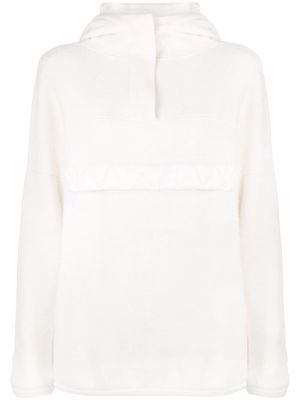 CORTE DI KEL oversized cashmere hoodie - Neutrals