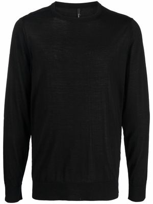 Transit fine-knit jumper - Black