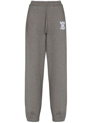 Daily Paper Hobased logo-embroidered track pants - Grey