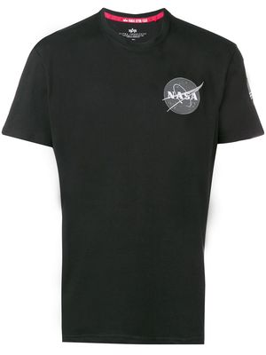 Alpha Industries NASA patch T-shirt - Black
