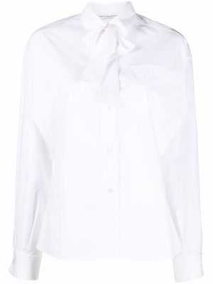 Philosophy Di Lorenzo Serafini pussy-bow collar shirt - White