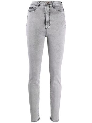 Philipp Plein high-rise skinny jeans - Grey