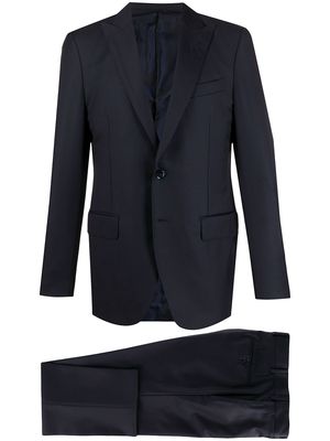 Dell'oglio single-breasted two-piece suit - Blue