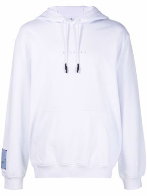 MCQ casual tie-dye hoodie - White