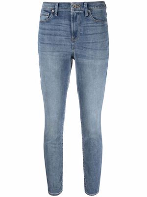 DKNY cropped skinny-fit jeans - Blue