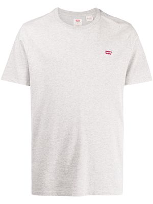 Levi's logo-embroidered short-sleeve T-shirt - Grey
