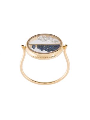 Aurelie Bidermann Chivor diamond and sapphire ring - Yellow