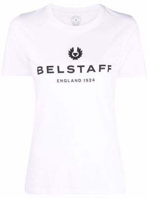 Belstaff logo-print cotton T-shirt - White