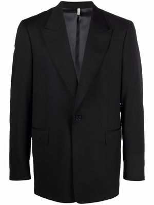 Sunflower single-breasted blazer jacket - Black