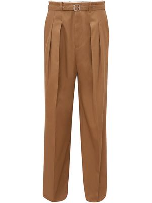 JW Anderson wide-leg tailored trousers - Brown