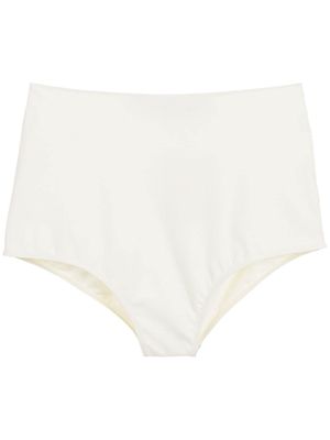 Gloria Coelho high waist bikini bottoms - White