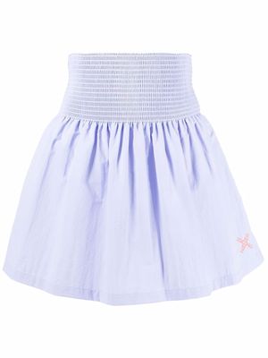 Kenzo elasticated waistband mini-skirt - Purple