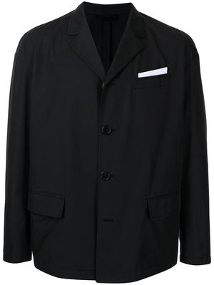 Neil Barrett long-sleeve shirt jacket - Black