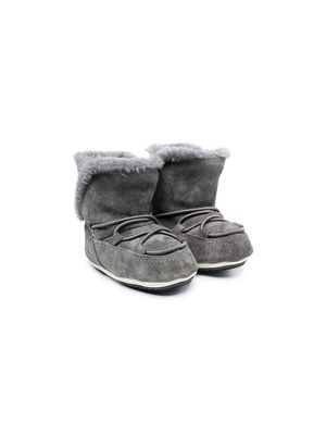 Moon Boot Kids Crib suede boots - Grey
