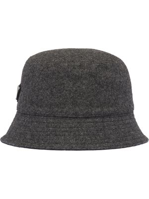 Prada Loden rain hat - Grey