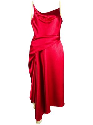 Sies Marjan Farrah satin dress - Red