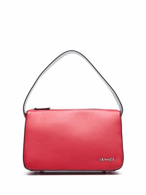 Sunnei two-tone shoulder bag - Red