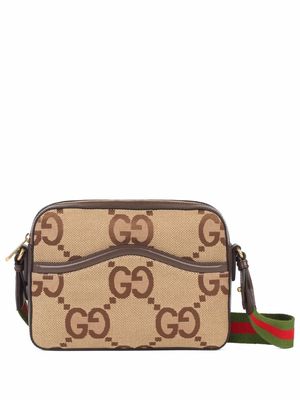 Gucci GG Supreme crossbody bag - Brown