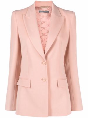 Alberta Ferretti single-breasted blazer - Pink