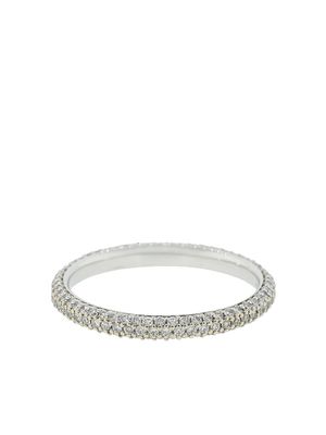 KWIAT 18kt white gold Moonlight 3-Row pave diamonds ring - WHTGOLD