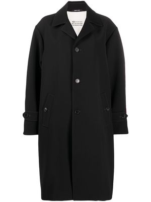 Maison Margiela oversize single breasted coat - Black