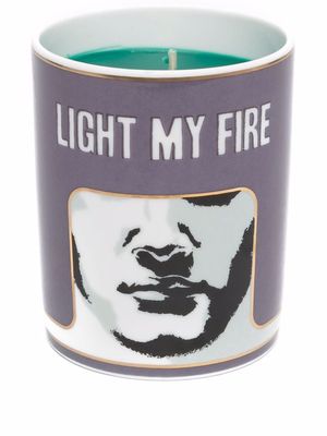 GINORI 1735 Light My Fire candle - Purple