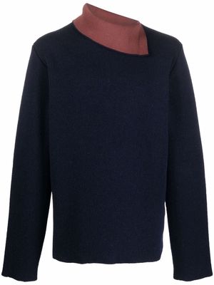 OAMC arno fine-knit jumper - Blue