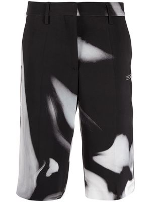 Off-White Liquid Melt tailored shorts - Black